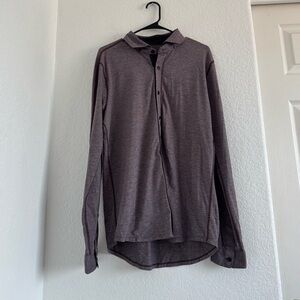 Lululemon Men's Casual Long Sleeve Shirt